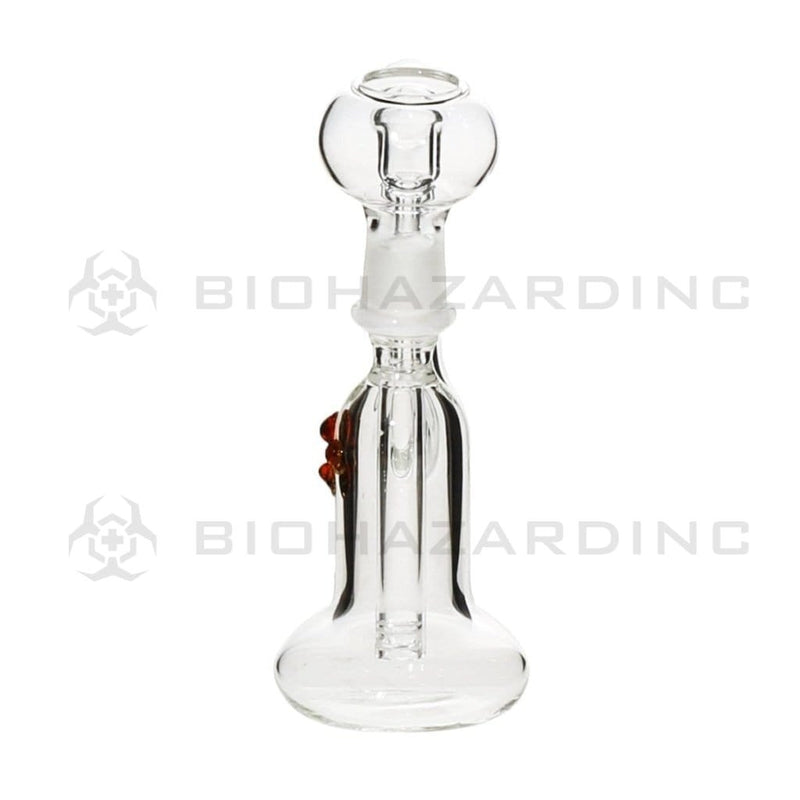 Biohazard Inc Glass Dab Rig 6" Sherlock Dab Rig 14mm