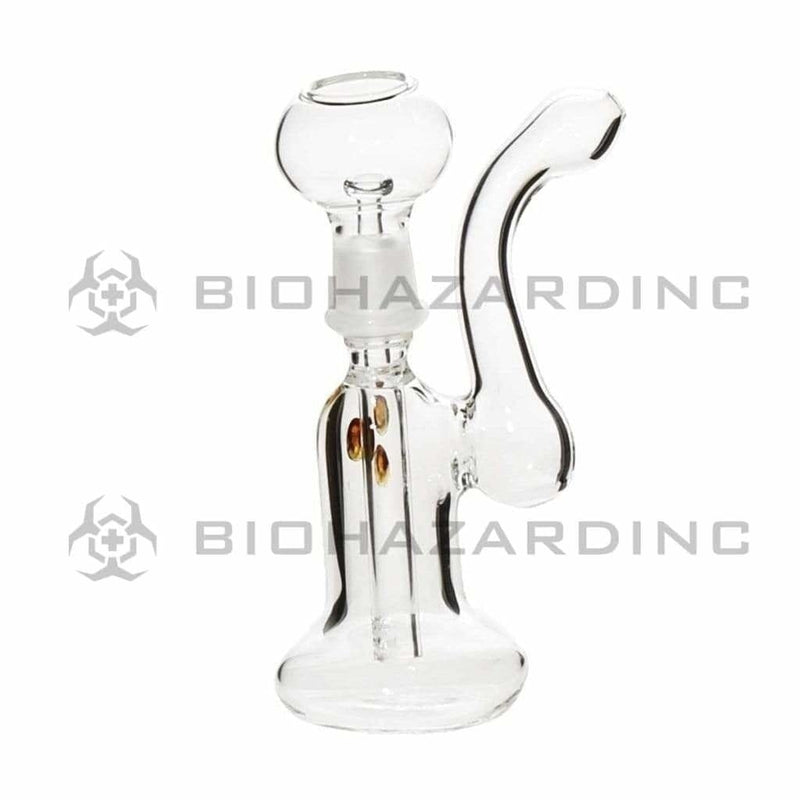 Biohazard Inc Glass Dab Rig 6" Sherlock Dab Rig 14mm