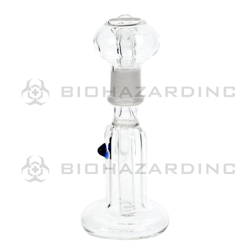 Biohazard Inc Glass Dab Rig 6" Sherlock Dab Rig 19mm