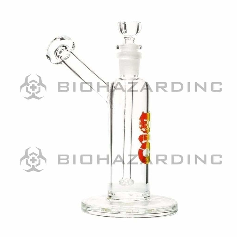 Bio Glass Glass Bubbler 7" BIO Removable Downstem Bubbler - Rasta Logo