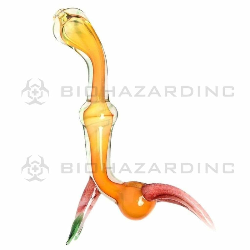 Biohazard Inc Sherlock Hand Pipe 7" Fumed Bird Leg Sherlock