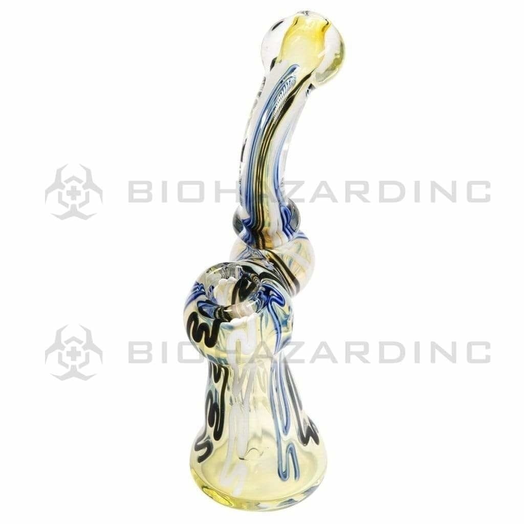 Biohazard Inc Glass Bubbler 7" Sherlock Bubbler