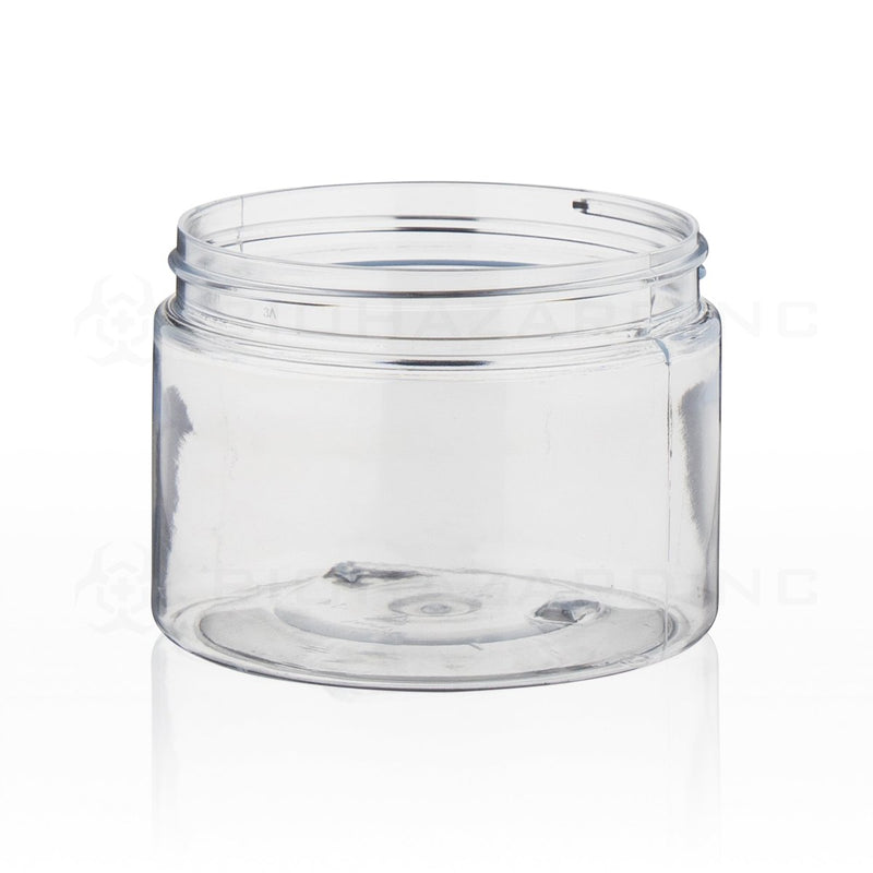 12 oz Wide Mouth Clear Plastic Jars | 89mm | 280 Count