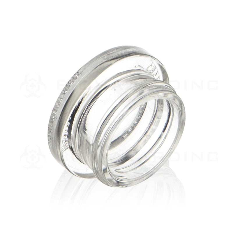 9mL Clear Round Glass Concentrate Jars | 38mm | 80 Count