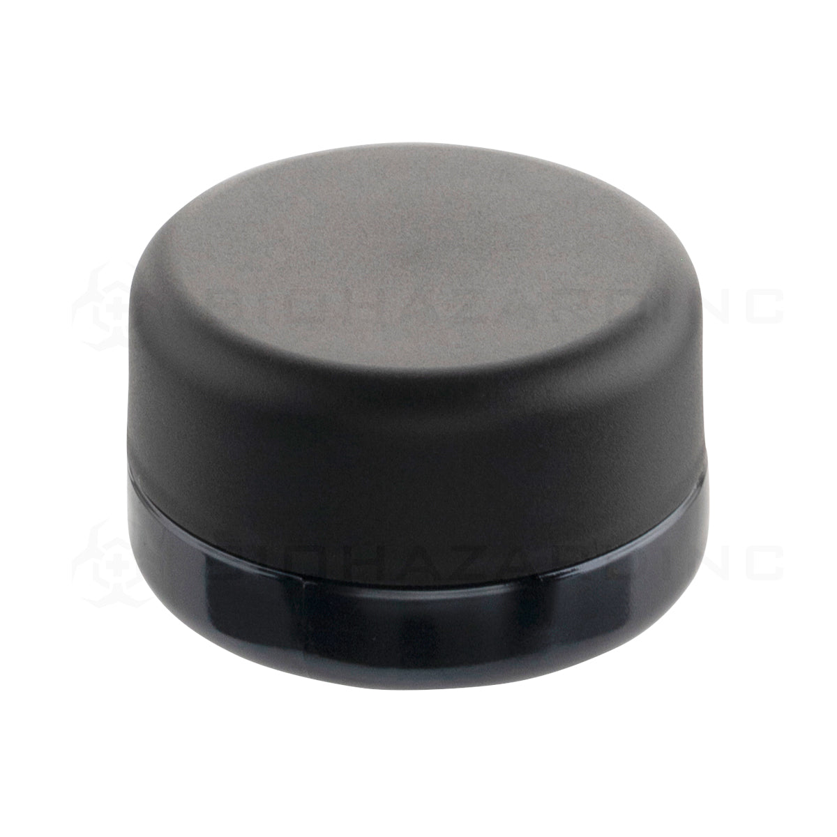 Child Resistant | Thick Round Base + Matte Black Cap | 7mL - Black - 160 Count - dispensary supplies