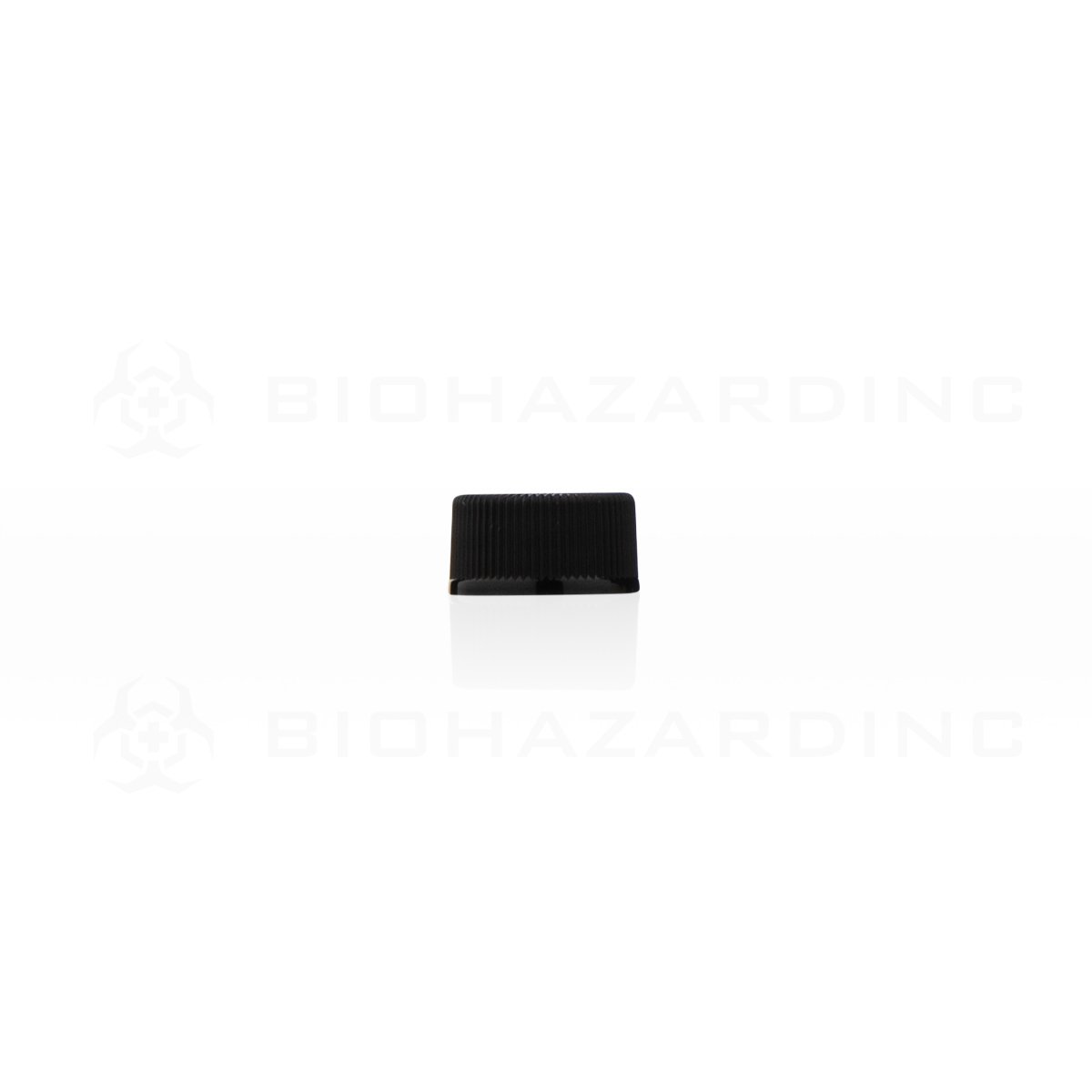 Black Polypropylene Plastic Cap | 13mm