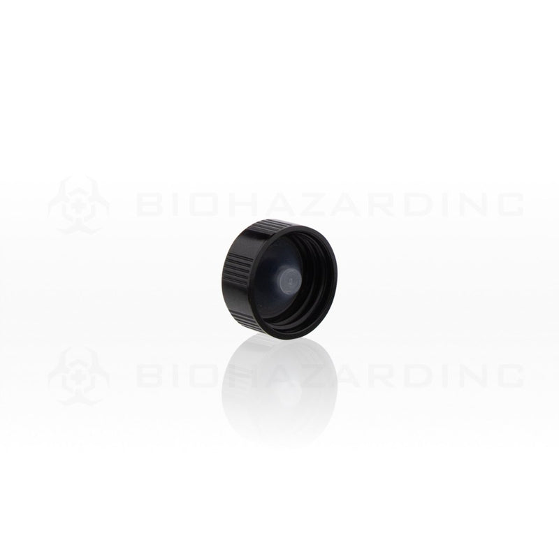 Black Urea Phenolic Taperseal Cap | 22mm