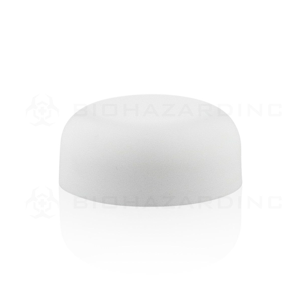 Matte White Plastic Dome Cap | 53mm | Child Resistant