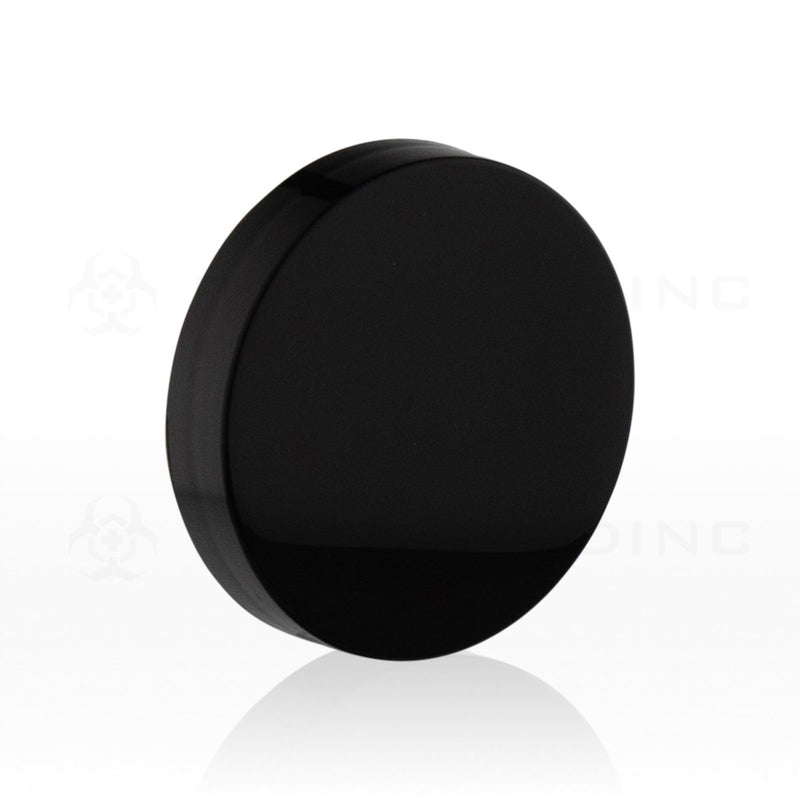 Black Polypropylene Smooth Cap | 58mm