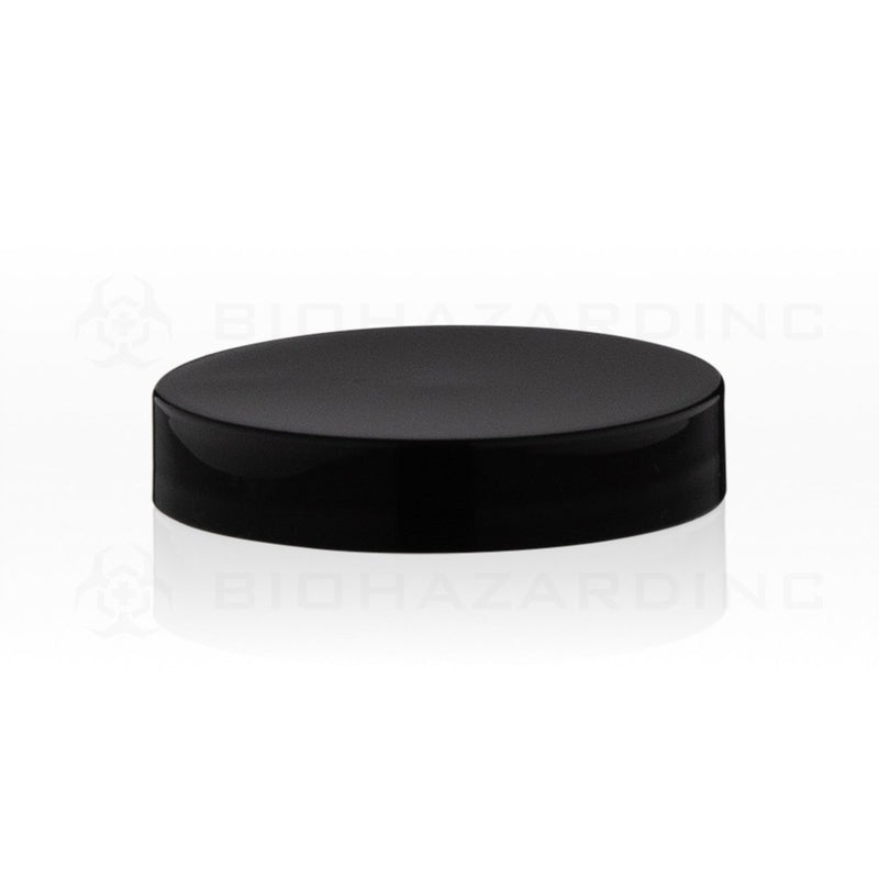 Black Polypropylene Smooth Cap | 58mm