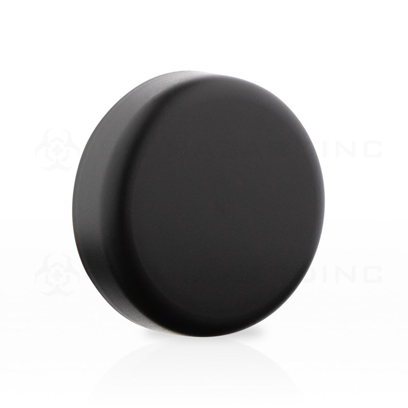 Matte Black Plastic Dome Cap | 65mm | Child-Resistant