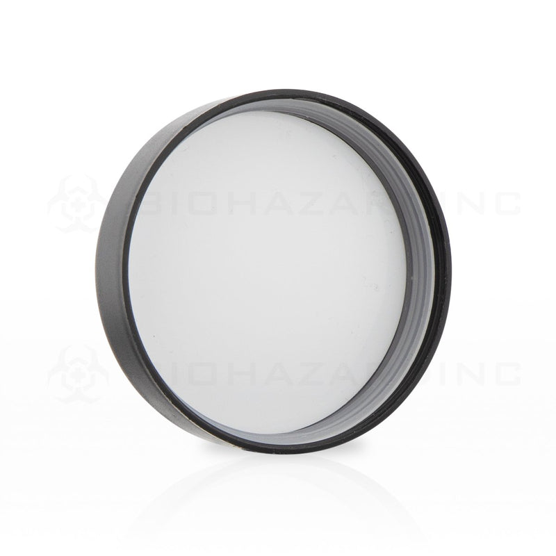 Matte Black Plastic Dome Cap | 65mm | Child-Resistant