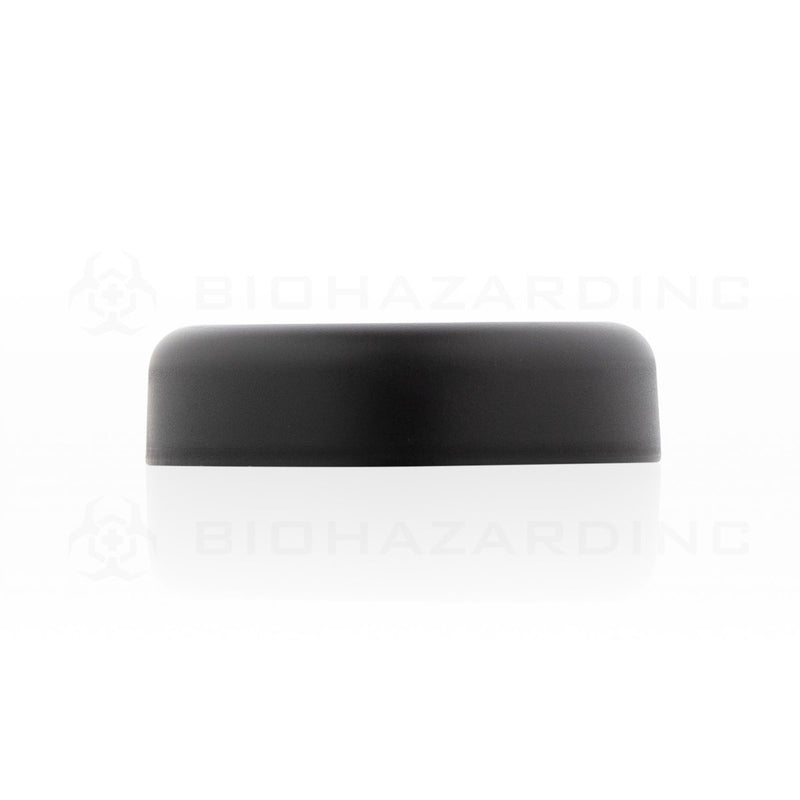 Matte Black Plastic Dome Cap | 65mm | Child-Resistant