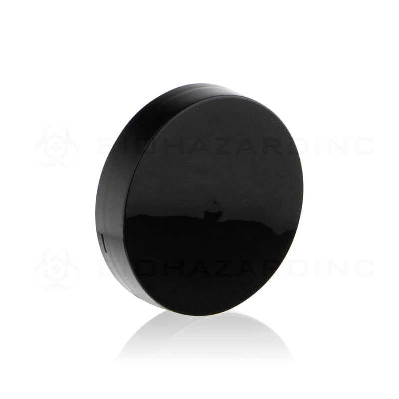 Unlined Gloss Black Plastic Cap | 53mm