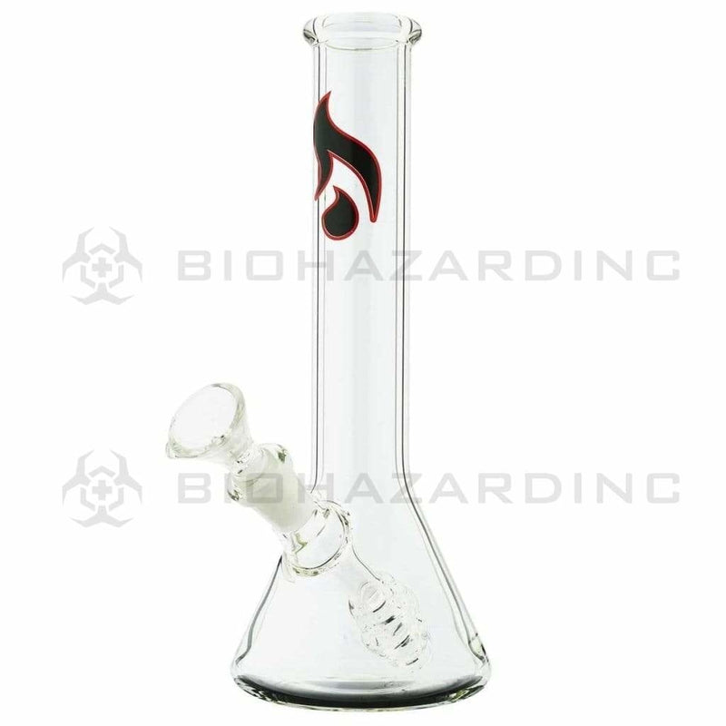 Hitman Glass Bong 8.5" Hitman fixed honey downstem 14mm Beaker