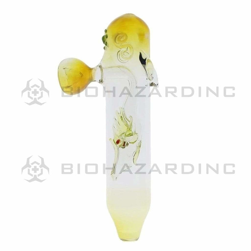 Biohazard Inc Steamroller Pipe 8" 50mm Illuminati Dragon Steamroller