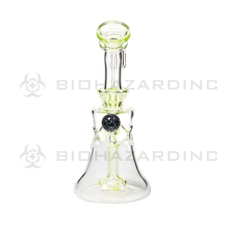 Biohazard Inc Glass Dab Rig 8" Banger Hanger w/ Banger - Illuminati