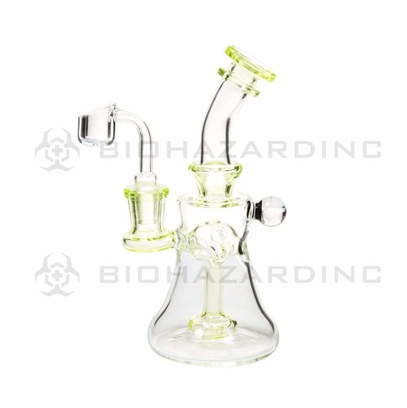 Biohazard Inc Glass Dab Rig 8" Banger Hanger w/ Banger - Illuminati