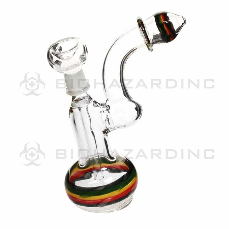 Biohazard Inc Glass Dab Rig 8" Dab Rig 14mm - Rasta