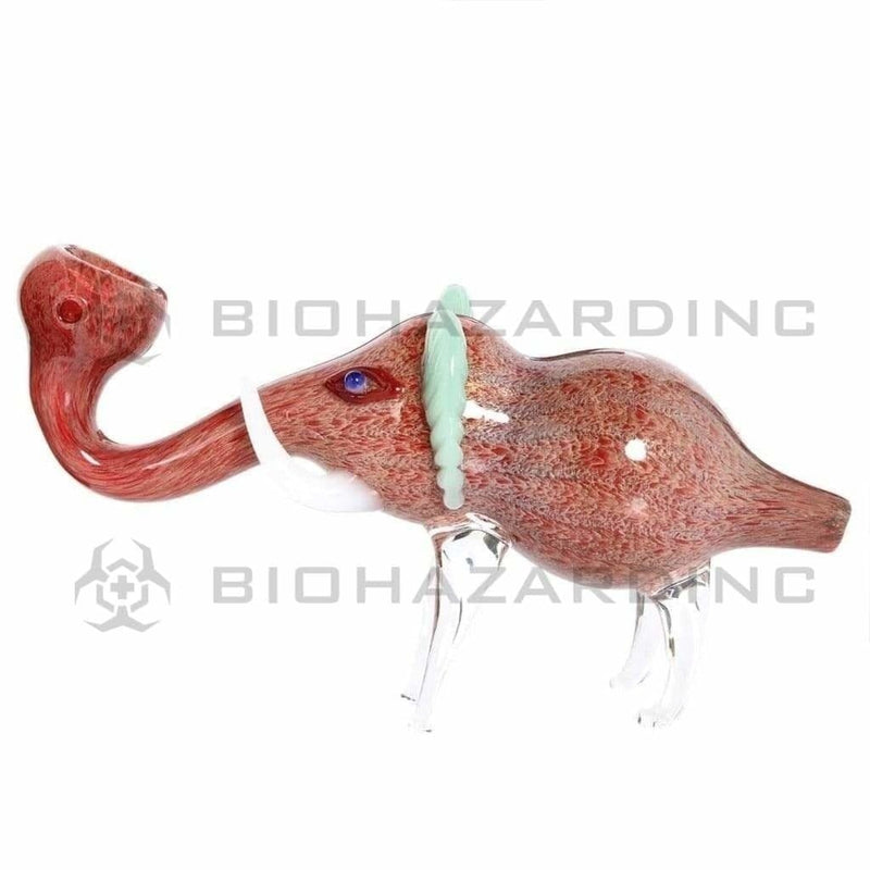 Biohazard Inc Novelty Hand Pipe 8" MK Elephant Hand Pipe