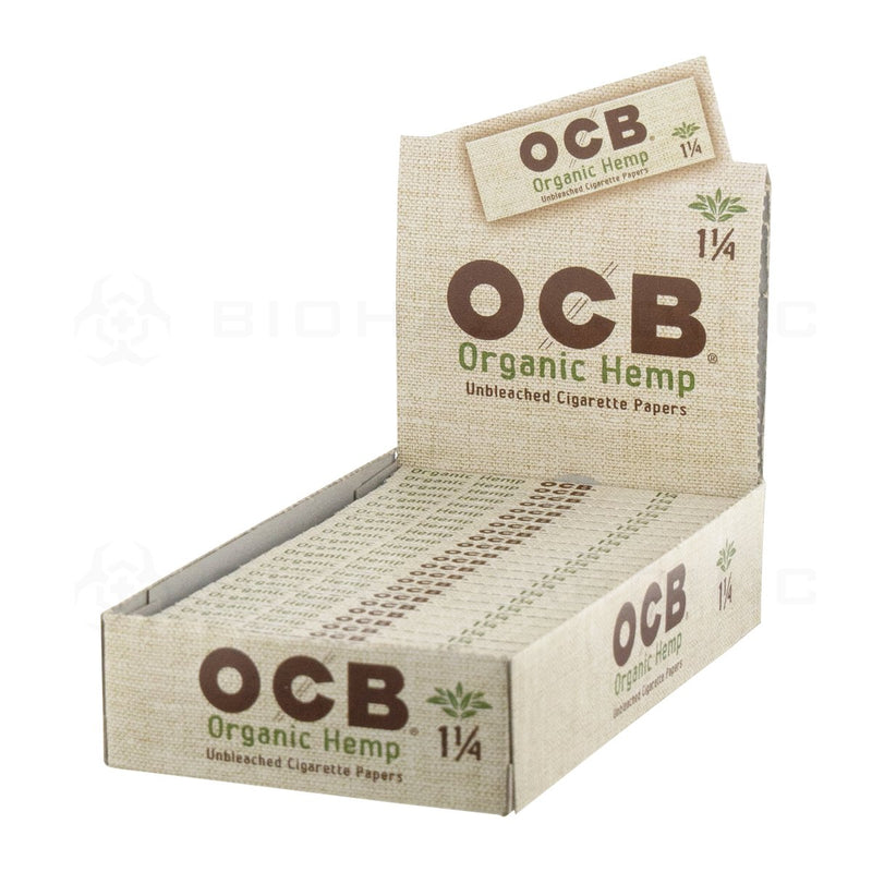 OCB® | Organic Hemp Rolling Papers 1¼ | 24 Count