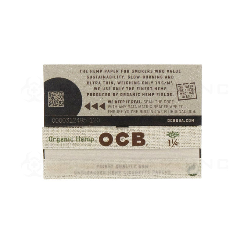 OCB® | Organic Hemp Rolling Papers 1¼ | 24 Count