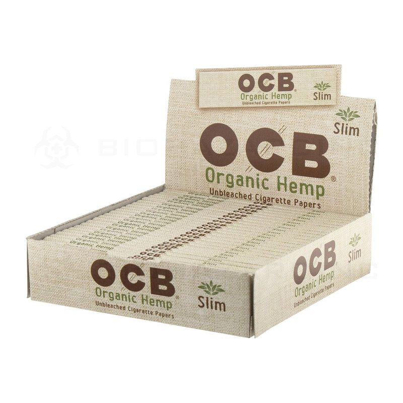 OCB® | Organic Hemp Rolling Papers King Slim | 24 Count