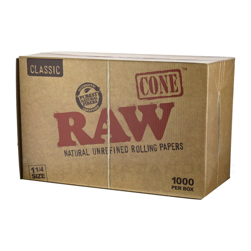 RAW® | Classic Preroll Cones 1¼ | 1000 Count