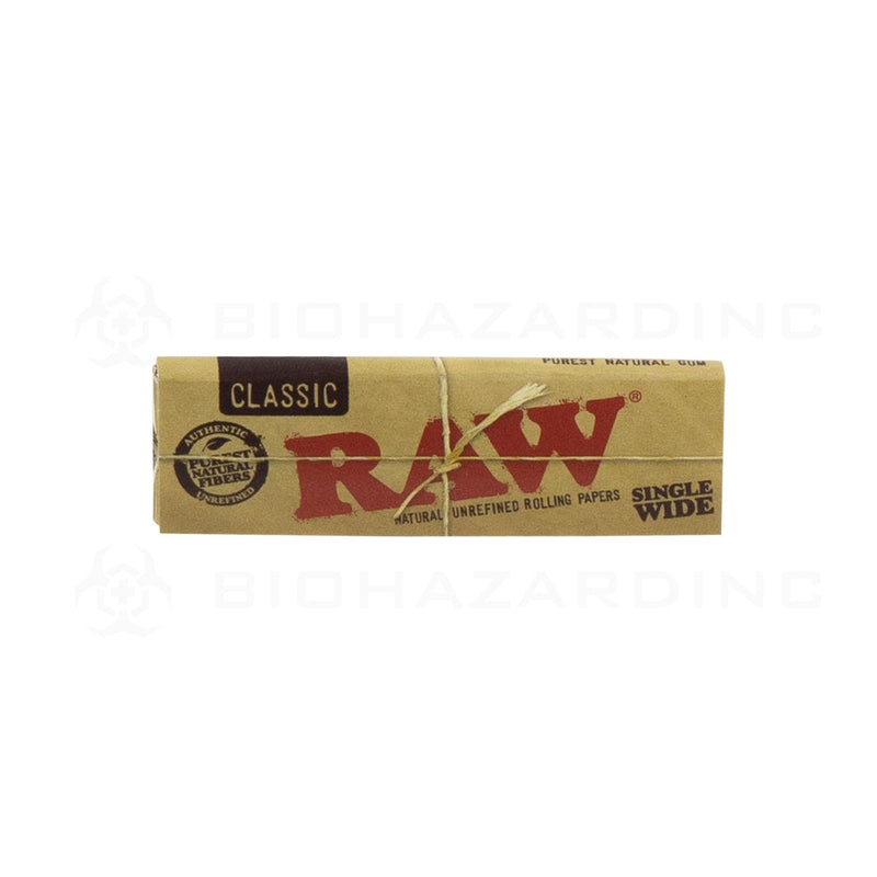 RAW® | Classic Rolling Papers Single Wide | 50 CT