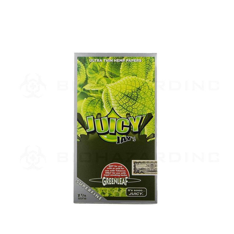 Juicy Jay's® | Superfine™ Greenleaf 1 1/4 | 24 CT