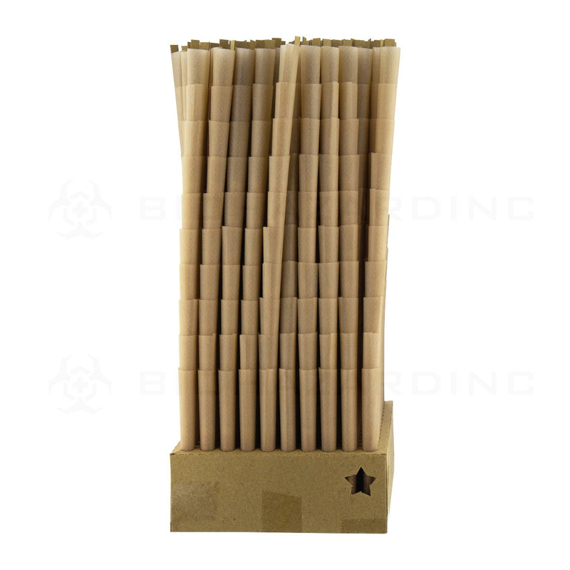 RAW® | Classic Pre-Rolled Cones - Hemp Paper | 98mm - 1,400 Count