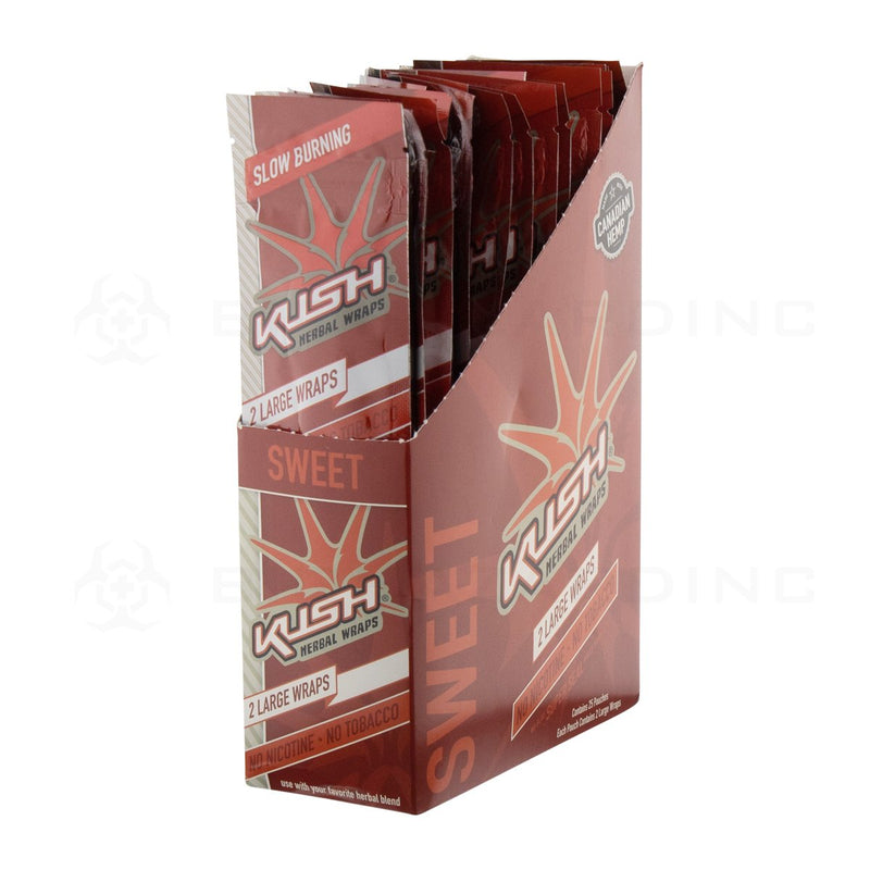 KUSH® | Sweet Herbal Wraps 2-Packs | 25 Count