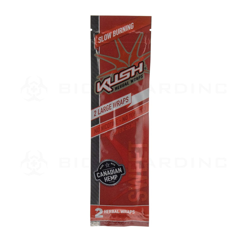 KUSH® | Sweet Herbal Wraps 2-Packs | 25 Count