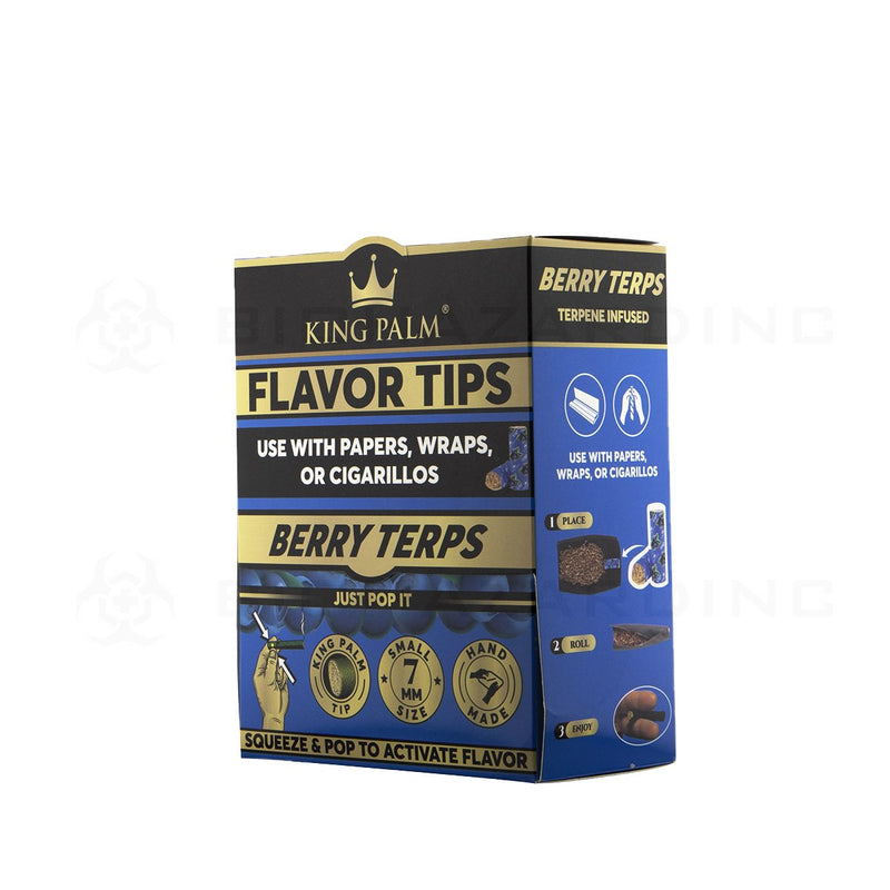 King Palm | 7mm Berry Terps Filters | 50 Count