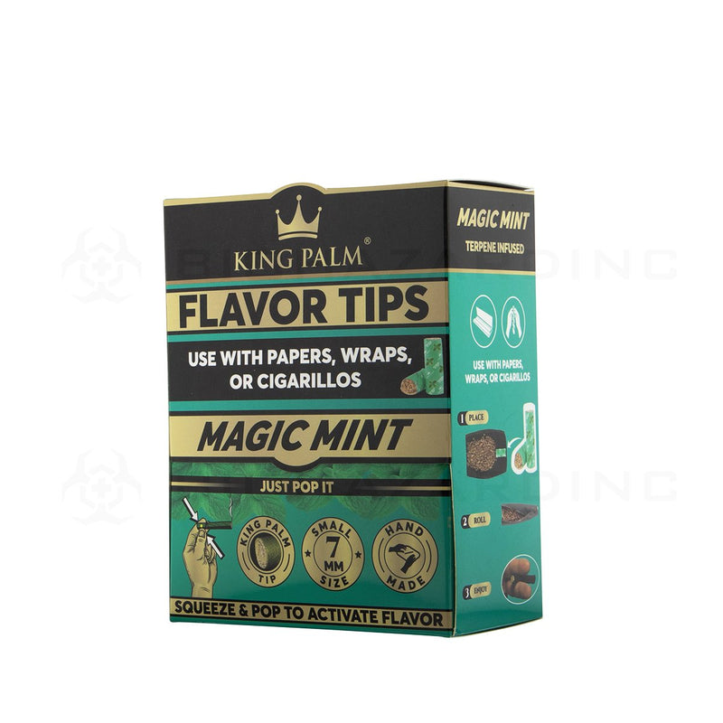 King Palm | 7mm Magic Mint Terps Filters | 50 Count