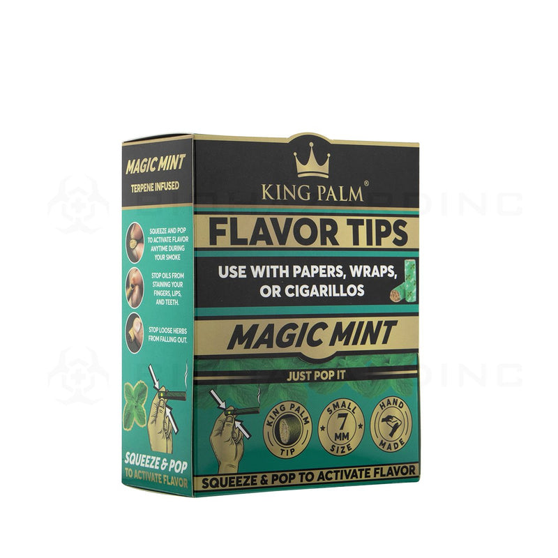 King Palm | 7mm Magic Mint Terps Filters | 50 Count