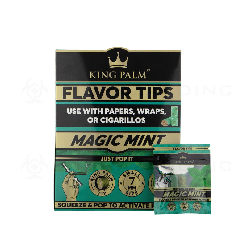 King Palm | 7mm Magic Mint Terps Filters | 50 Count