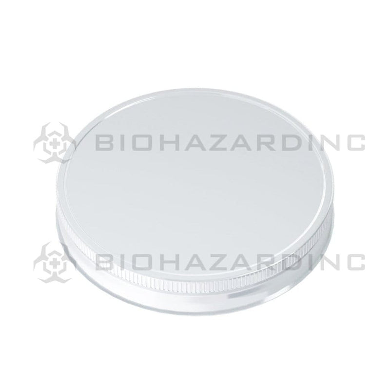 Biohazard Inc Cap with PS Liner 89mm Metal PS Cap - White