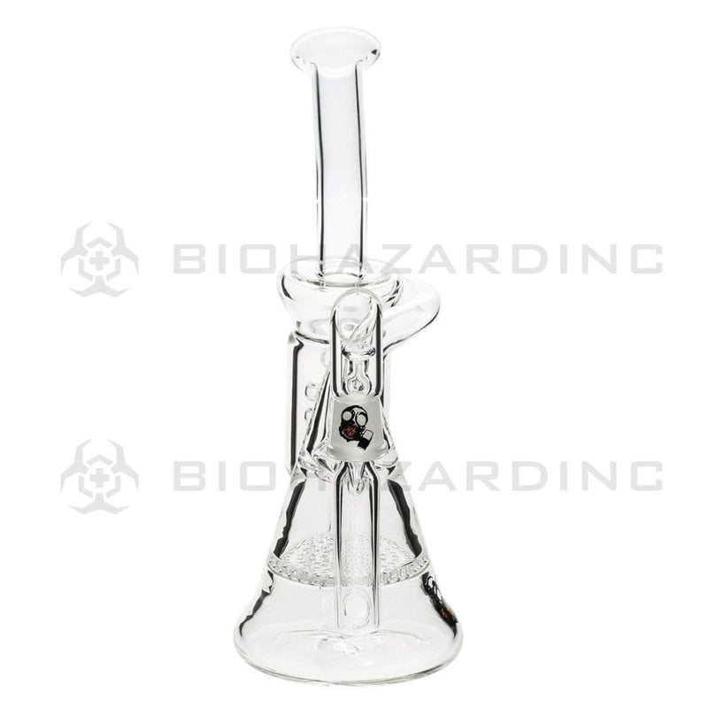 Bio Glass Glass Dab Rig 9" BIO Halo / Honeycomb Coil Recycler Dab Rig - 14mm