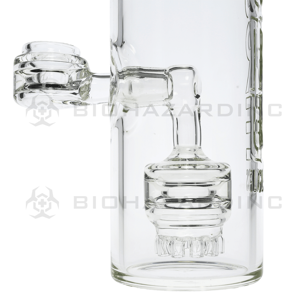 Pure Glass Glass Bong 9" PURE Water Bottle Bong w/ Mini Jellyfish Perc - Clear