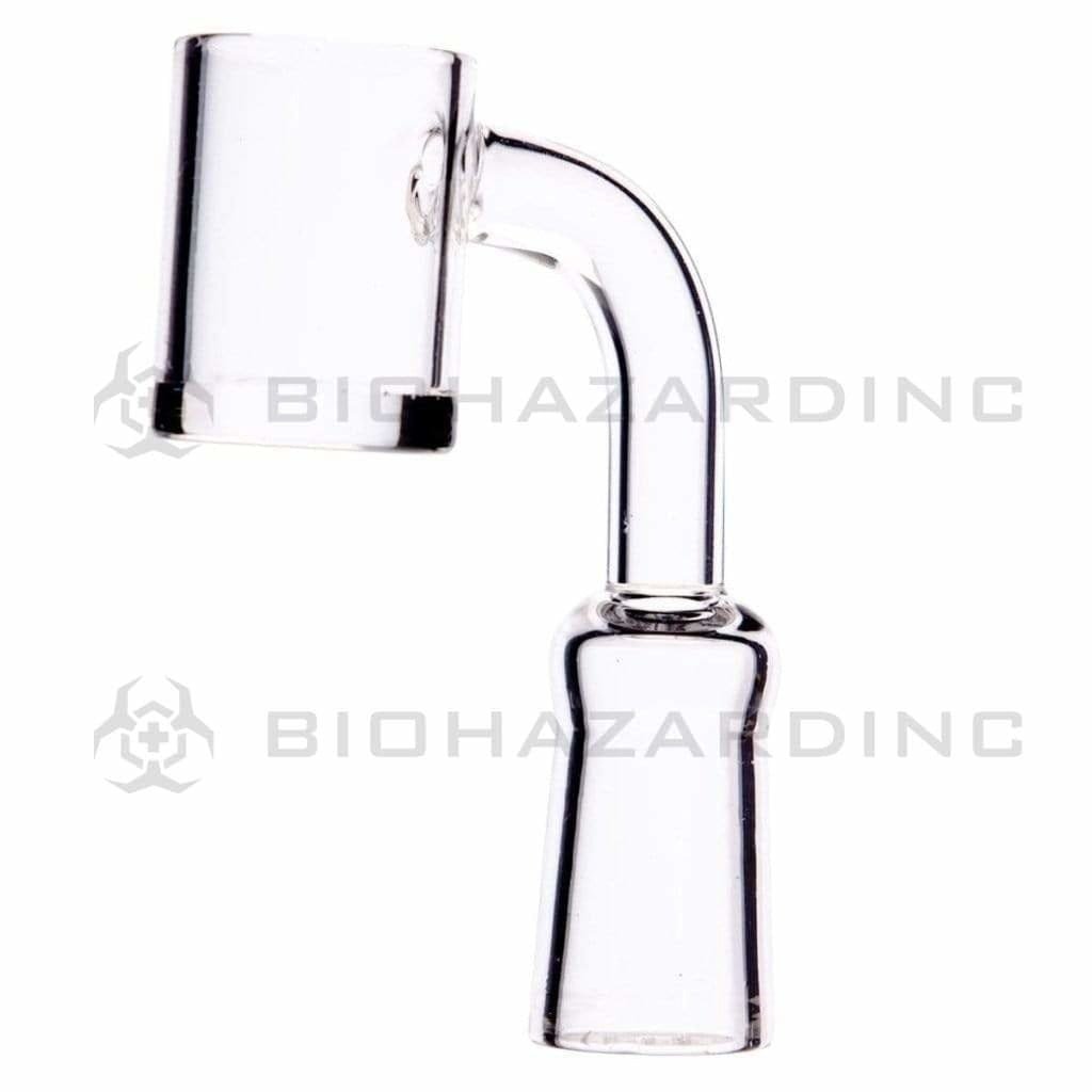 Biohazard Inc Quartz Banger 90 Degree Quartz Banger 2mm Flat Top