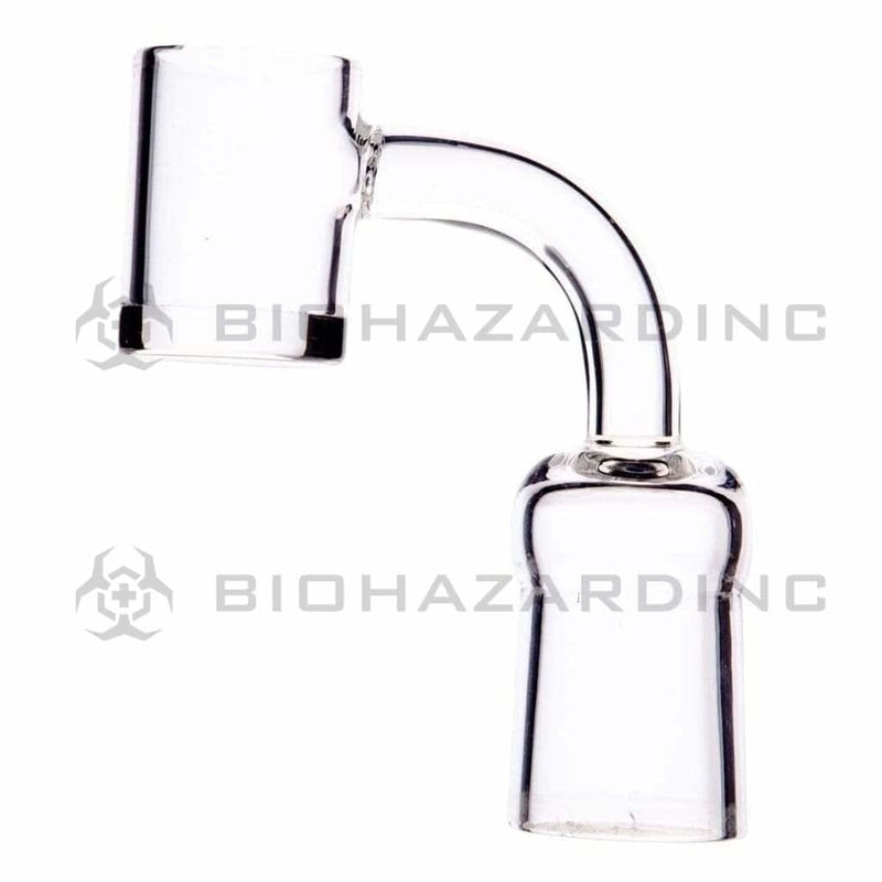 Biohazard Inc Quartz Banger 90 Degree Quartz Banger Flat Top 14mm Female