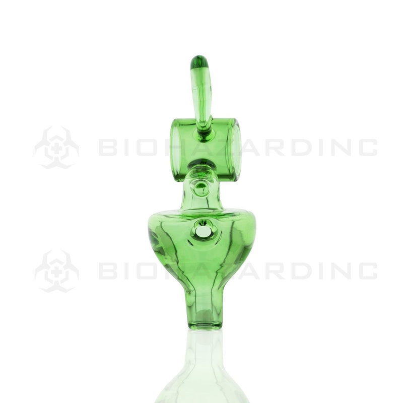 Novelty | Directional Glass Pendant Carb Cap | Green