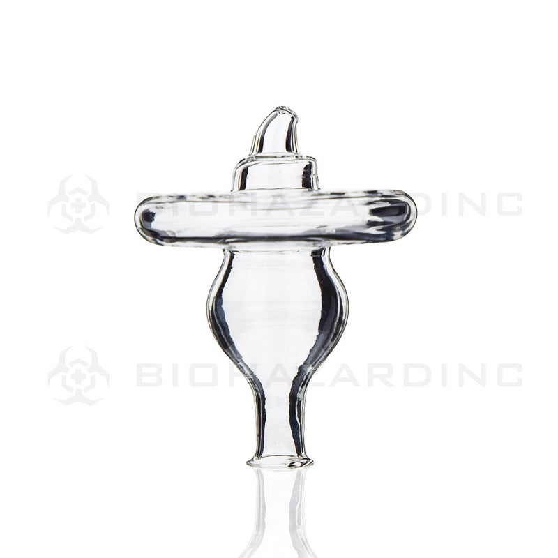 Directional Bubble Glass Carb Cap | Clear