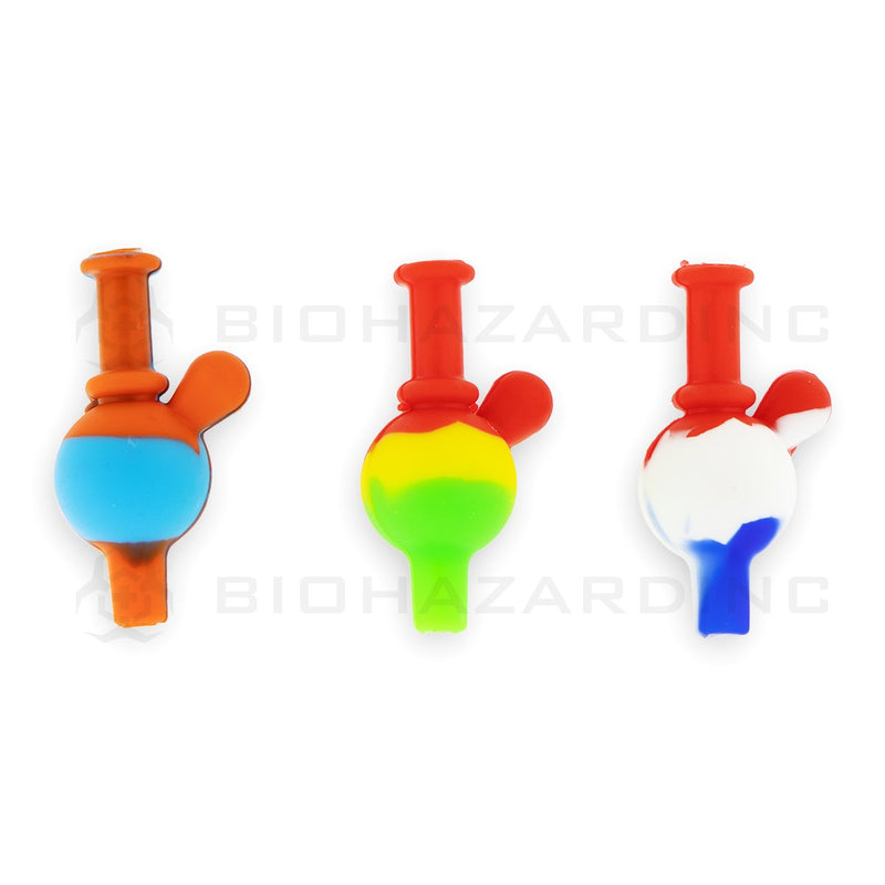 Silicone Directional Bubble Carb Cap | 10 Count