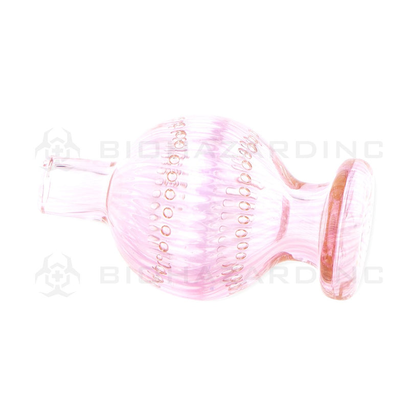 Glass Bubble Matrix Carb Cap | Pink