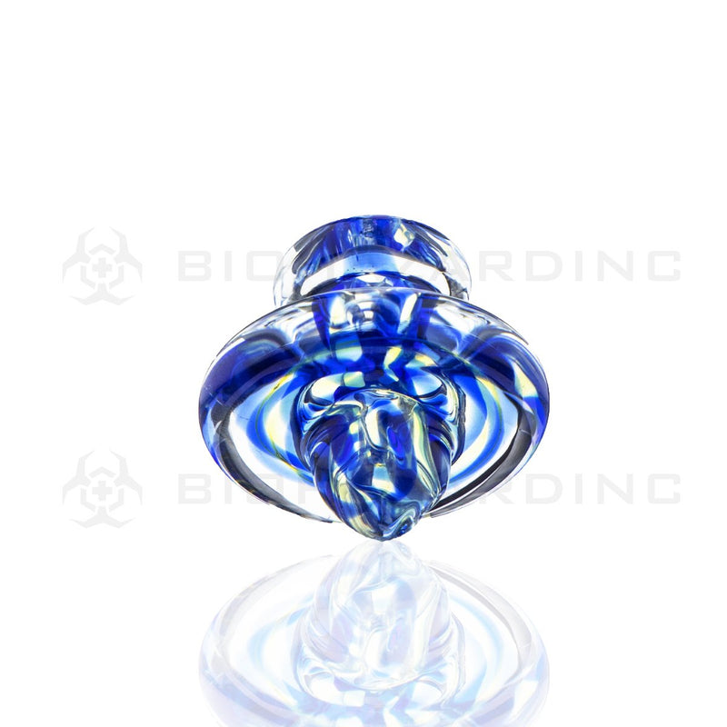 Directional Glass Carb Cap | Blue