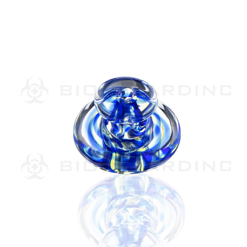 Directional Glass Carb Cap | Blue