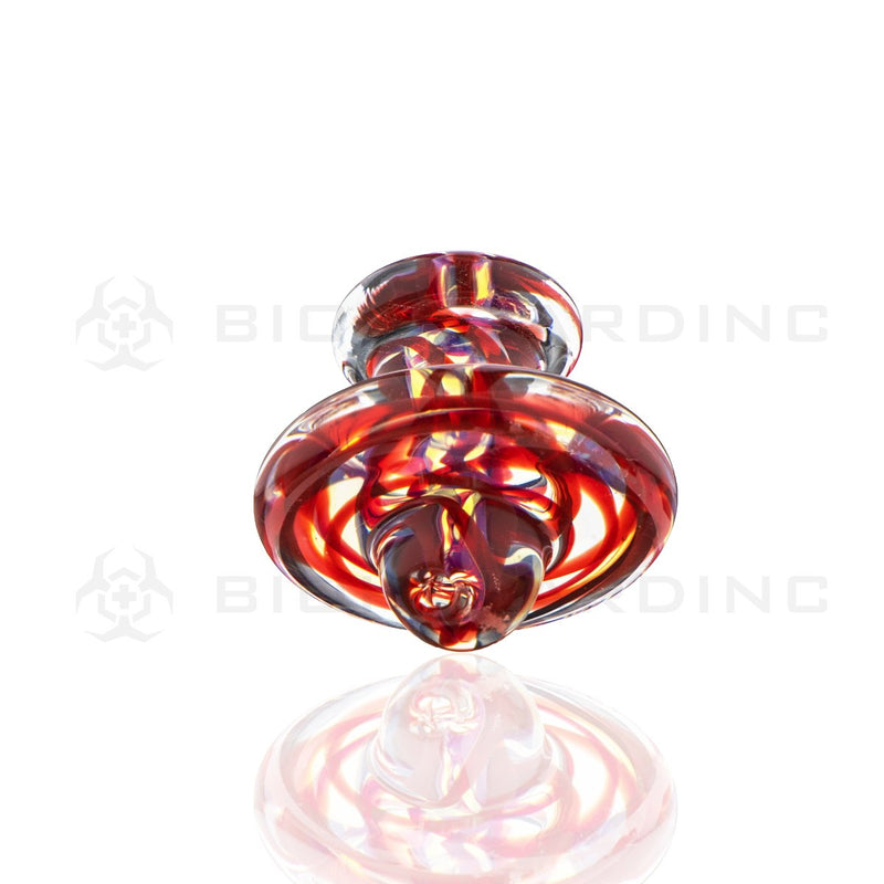 Directional Glass Carb Cap | Red