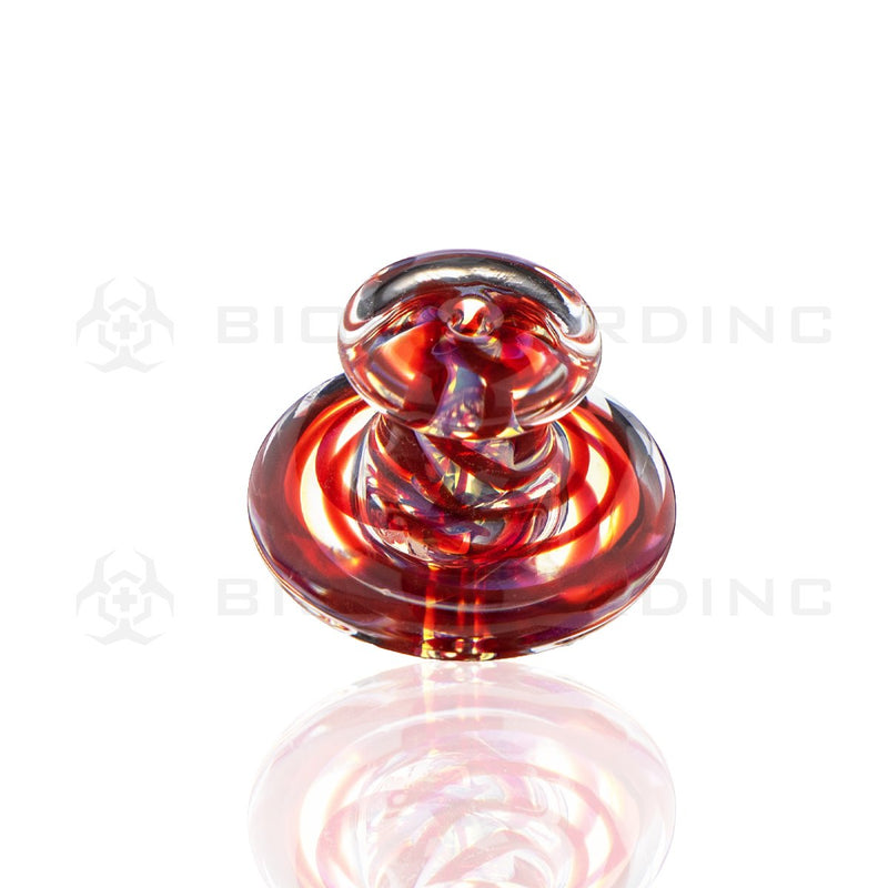 Directional Glass Carb Cap | Red